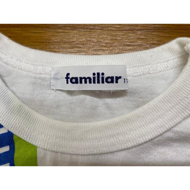 familiar(ファミリア)のファミリア　長袖　Tシャツ　ロンT  飛行機　110cm キッズ/ベビー/マタニティのキッズ服男の子用(90cm~)(Tシャツ/カットソー)の商品写真