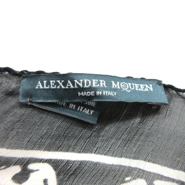 Alexander McQueen(アレキサンダーマックイーン)のアレキサンダーマックイーン スカーフ美品  レディースのファッション小物(バンダナ/スカーフ)の商品写真