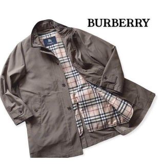 バーバリー(BURBERRY)のBURBERRY バーバリー ステンカラーコート ライナー付き ノバチェック(ステンカラーコート)