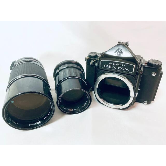 限界価格　PENTAX 67・レンズ2本･動作未確認