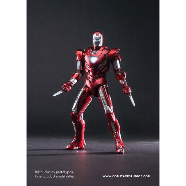 Comicave 1/12 アイアンマン マーク33 合金 LED付き Comicave 1/12 アイアンマン マーク33 合金 LED付き