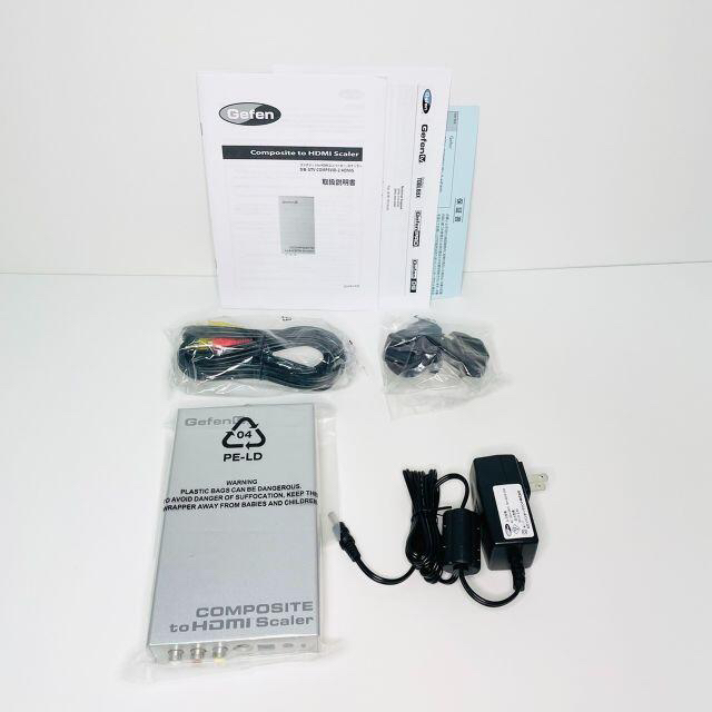 【美品/未使用/即発送】Gefen GTV-COMPSVID-2-HDMIS スマホ/家電/カメラのテレビ/映像機器(その他)の商品写真