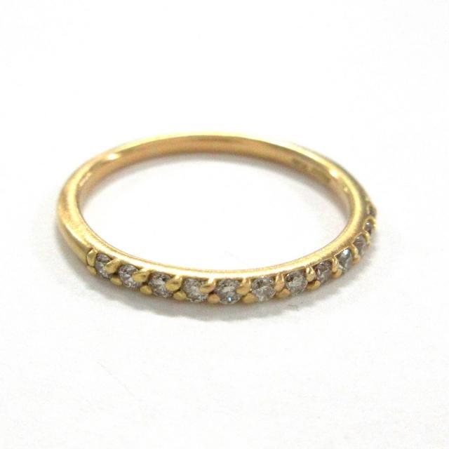 アーカー リング美品  K18YG×ダイヤモンドリング(指輪)