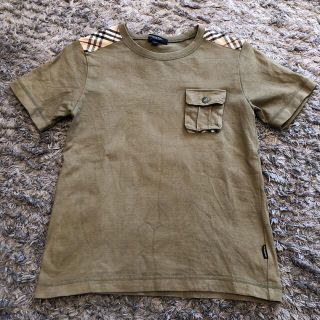 バーバリー(BURBERRY)のバーバリー  Tシャツ　130  カーキ　グリーン　正規品(Tシャツ/カットソー)