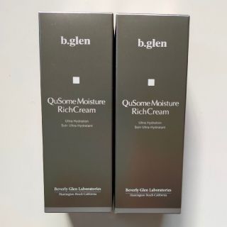 ビーグレン(b.glen)のビーグレン　QuSomeモイスチャーリッチクリーム　30g×2　b.glen(フェイスクリーム)