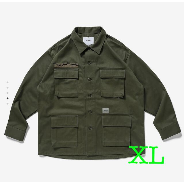 21AW WTAPS JUNGLE 01 / LS / COTTON  XLミリタリージャケット