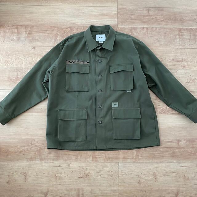 AW WTAPS JUNGLE  / LS / COTTON XL