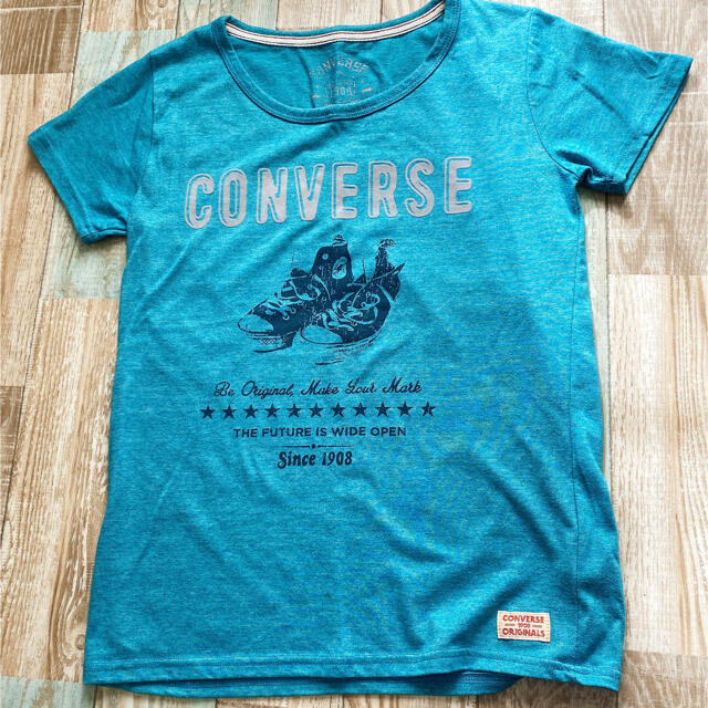 CONVERSE(コンバース)のコンバース　converse ✩ レディースM Tシャツ レディースのトップス(Tシャツ(半袖/袖なし))の商品写真