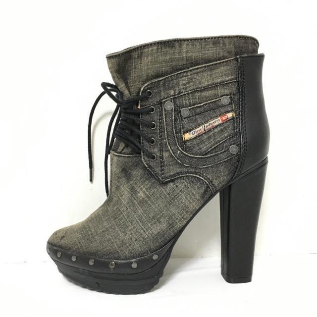 DIESEL(ディーゼル) ショートブーツ 24.5 - www.lacommeinn.com.my