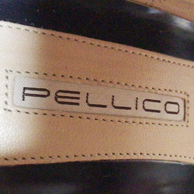 PELLICO(ペリーコ)のペリーコ パンプス 37 1/2 レディース - 黒 レディースの靴/シューズ(ハイヒール/パンプス)の商品写真