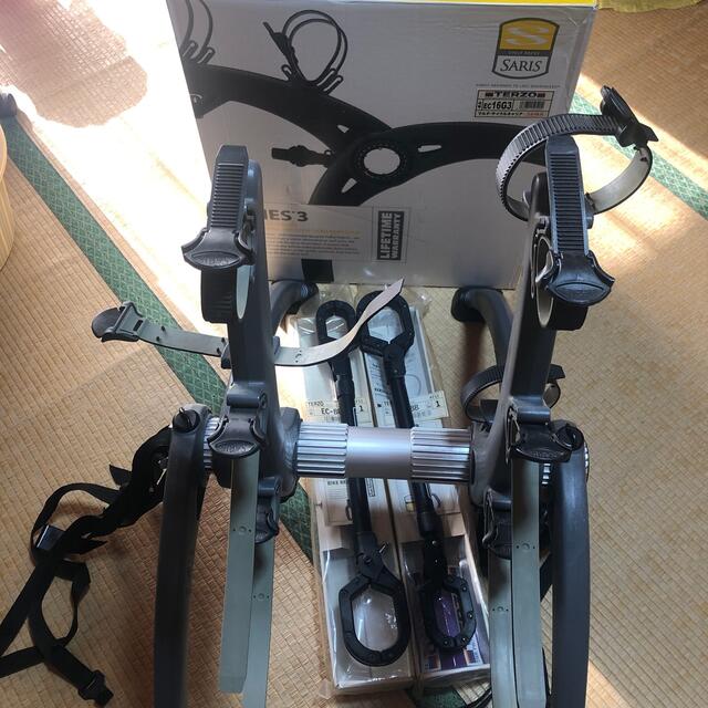 TERZO サイクルキャリア 3台積み EC16G3 バイクビーム 2本 - licu.org