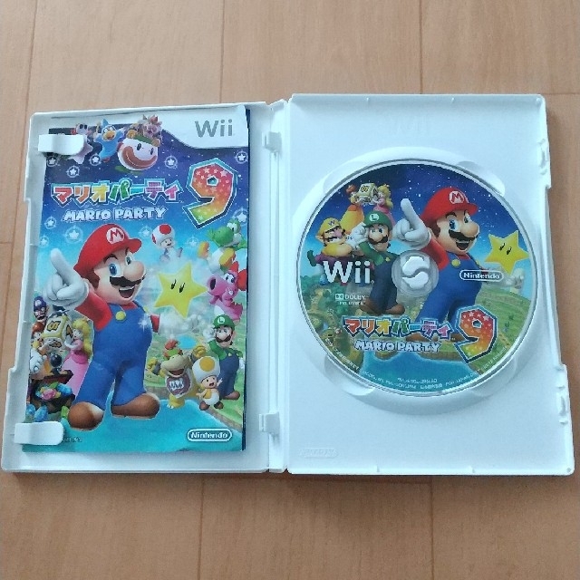 Wii(ウィー)のwiiソフト☆マリオパーティー９☆ エンタメ/ホビーのゲームソフト/ゲーム機本体(家庭用ゲームソフト)の商品写真