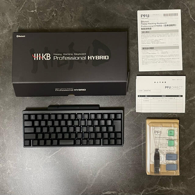 HHKB Professional HYBRID Type-S 日本語配列 墨 タブレット