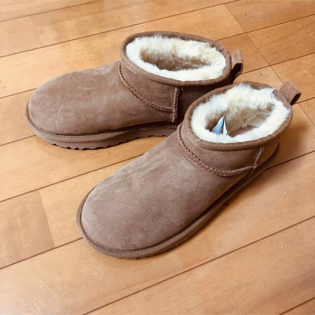 UGG クラシックウルトラミニ 24 チェスナット プレミアム 8618円