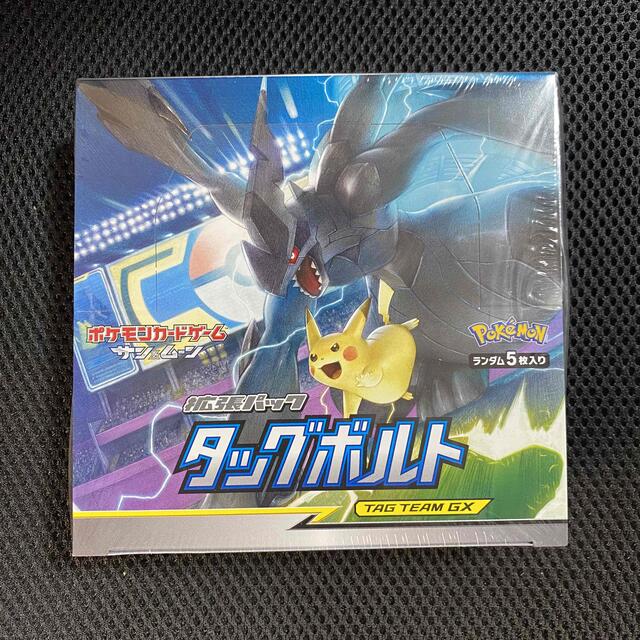 ポケモンカード タッグボルト 1BOX シュリンク付き お得な情報満載 www