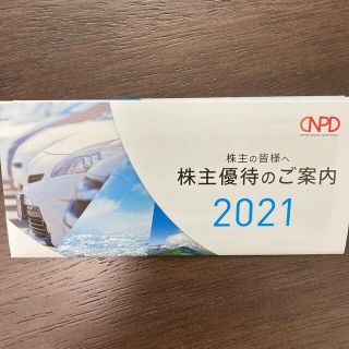 日本駐車場開発 株主優待券 1冊　(スキー場)