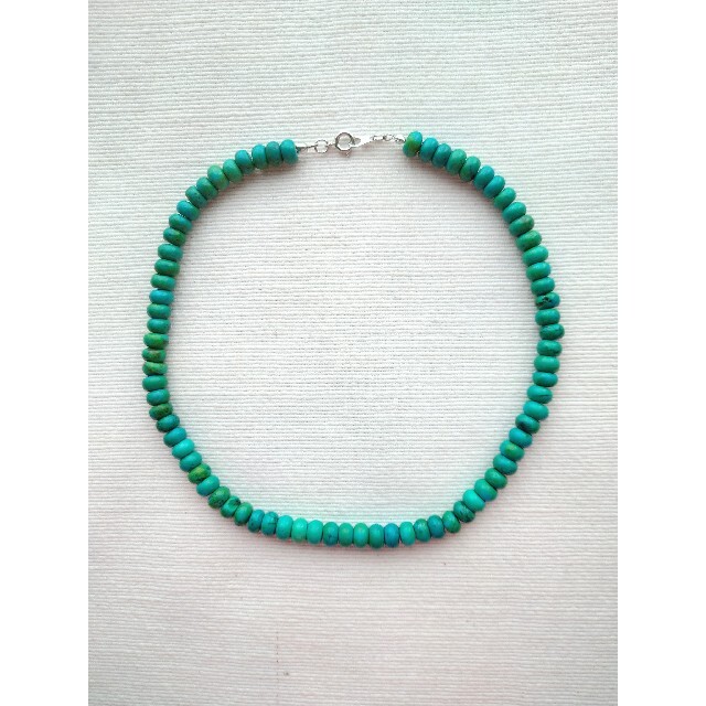 TODAYFUL(トゥデイフル)のgreen turquoiseネックレス ハンドメイドのアクセサリー(ネックレス)の商品写真