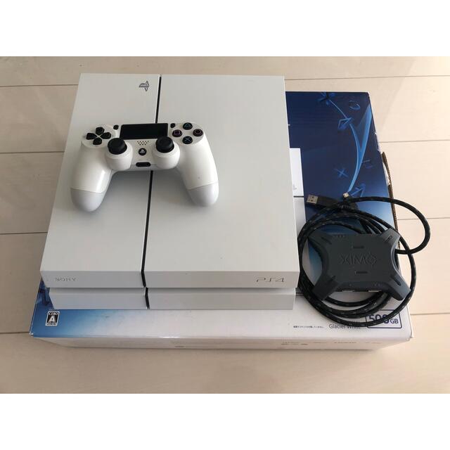 家庭用ゲーム機本体 ps4 500GB xim4 本体 白