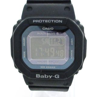 カシオ(CASIO)のカシオ 腕時計美品  Baby-G BGD-5000MD 黒(腕時計)