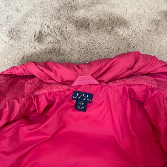 POLO RALPH LAUREN(ポロラルフローレン)のラルフローレン　ダウンジャケット　110cm キッズ/ベビー/マタニティのキッズ服女の子用(90cm~)(コート)の商品写真