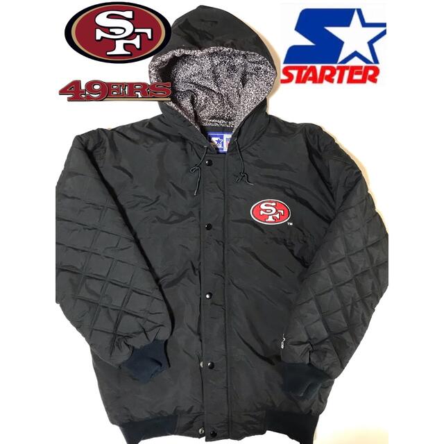 49ers フォーティナイナーズ スタジャン ジャケット パーカー スターター