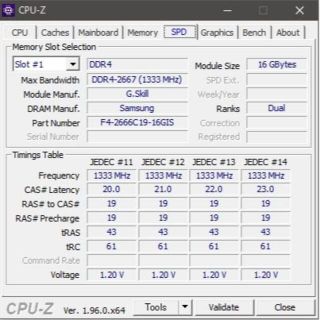 G.SKILL AEGIS 16GB DDR4-2666 #163