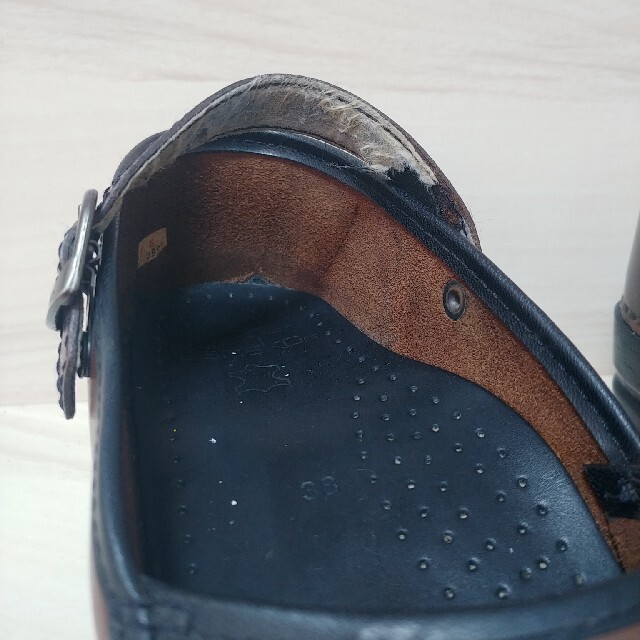 dansko(ダンスコ)のダンスコ　38 ブラウン レディースの靴/シューズ(ローファー/革靴)の商品写真