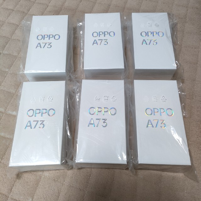 OPPO - OPPO A73　ネイビーブルー　6台セット