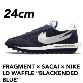 サカイ(sacai)の新品 NIKE SACAI FRAGMENT LD WAFFLE サカイ 24(スニーカー)