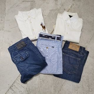 ポロラルフローレン(POLO RALPH LAUREN)の5点セット ポロ ラルフローレン kids キッズ シャツ デニム パンツ(その他)