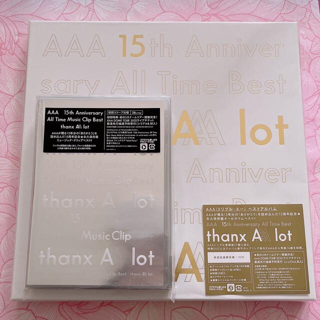 AAA thanx a lot 15th CD/DVDセット