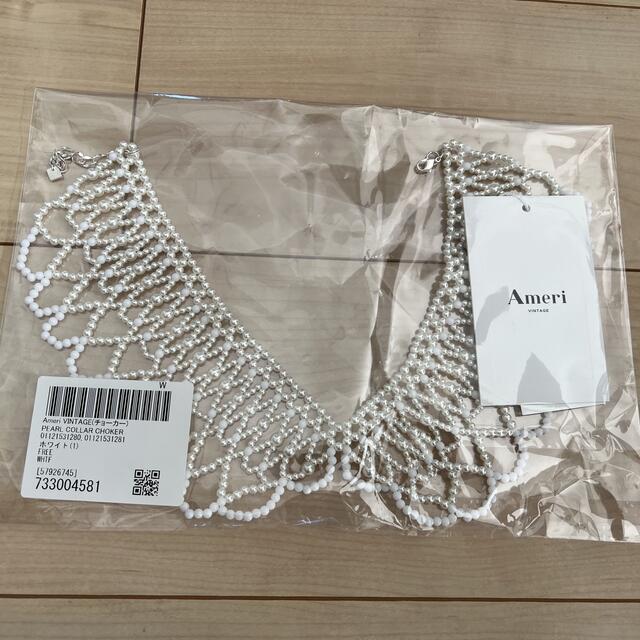 Ameri VINTAGE(アメリヴィンテージ)のAmeri PEARL COLLAR CHOKER レディースのアクセサリー(ネックレス)の商品写真