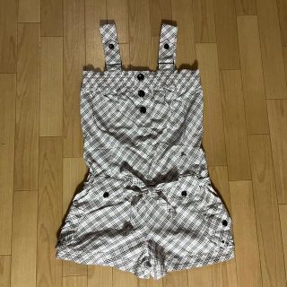 バーバリーブルーレーベル(BURBERRY BLUE LABEL)の新品未使用　BURBERRY BLUE LABEL ショートサロペット(サロペット/オーバーオール)