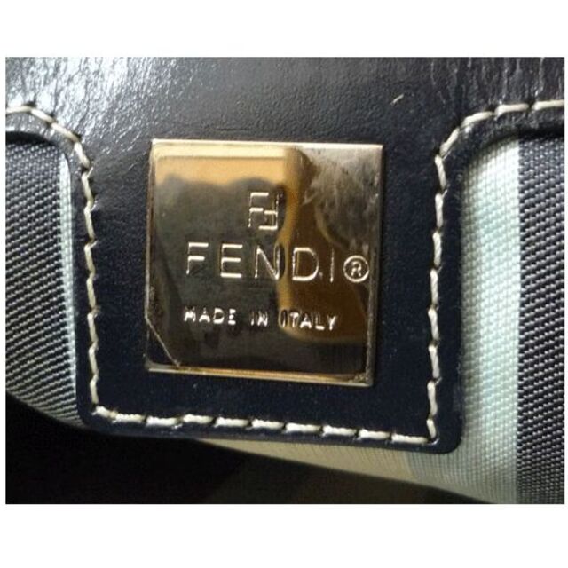 バッグフェンディ　FENDI　ネイビー　肩掛けショルダー　トート　バッグ　レディース