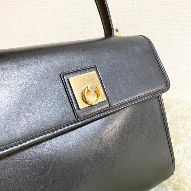 極美品⭐️オールドセリーヌ トリオンフ ゴールド金具 2way ショルダーバッグ