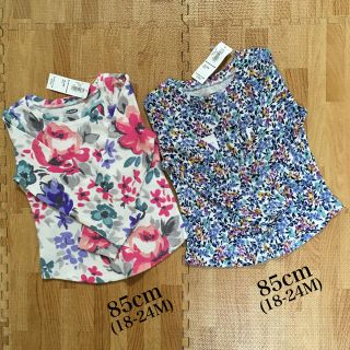 オールドネイビー(Old Navy)のlily様 専用★ロンT 2枚セット 85cm(Ｔシャツ)