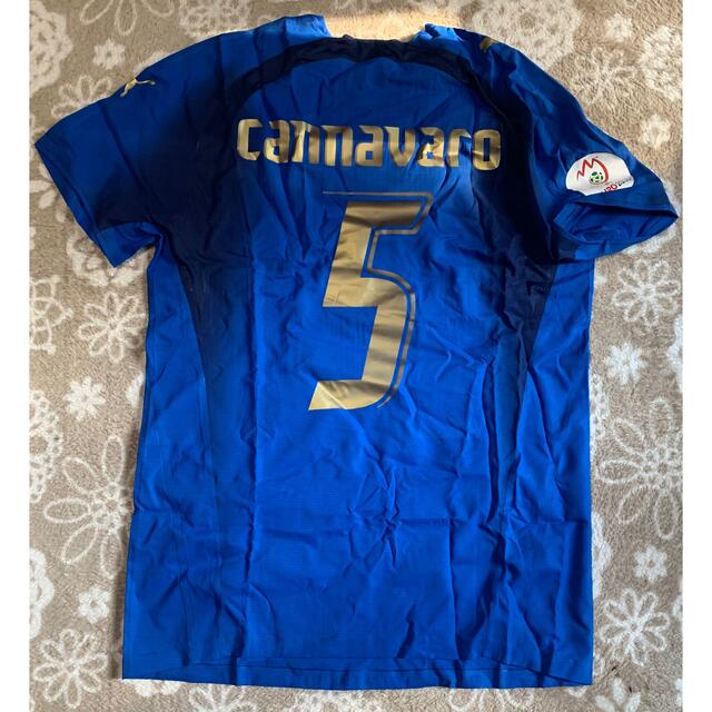 PUMAイタリア代表ファビオカンナバーロ EURO2008予選 選手支給品 ユニフォーム