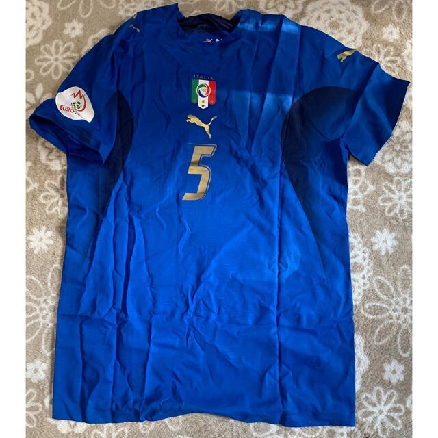 イタリア代表ファビオカンナバーロ EURO2008予選 選手支給品 ユニフォーム