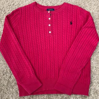 ポロラルフローレン(POLO RALPH LAUREN)のラルフローレン☆コットンケーブルニット(カーディガン)