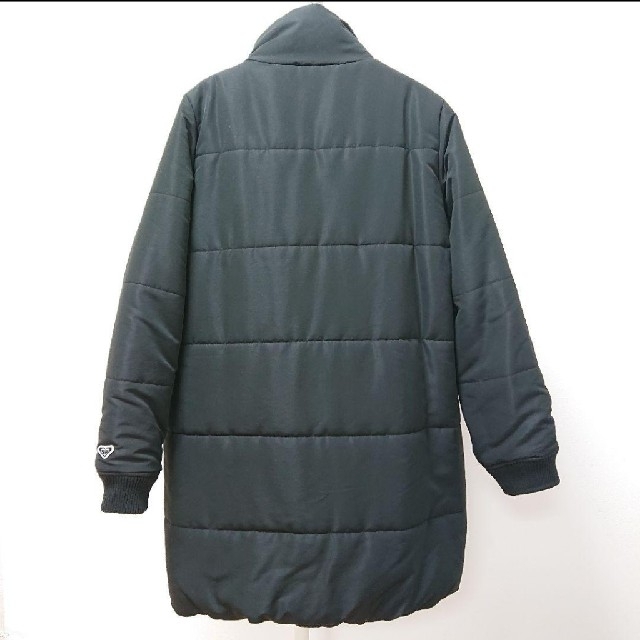 Roxy(ロキシー)の新品  ROXY  コート  Lサイズ  黒   ロング レディースのジャケット/アウター(ロングコート)の商品写真
