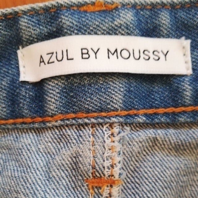 moussy(マウジー)のmoussyデニムスカート レディースのスカート(ひざ丈スカート)の商品写真