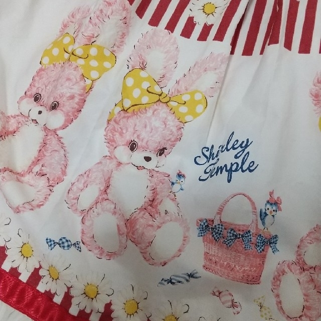 Shirley Temple(シャーリーテンプル)のお値下げ♪ シャーリーテンプル ジャンパースカート 130 キッズ/ベビー/マタニティのキッズ服女の子用(90cm~)(ワンピース)の商品写真