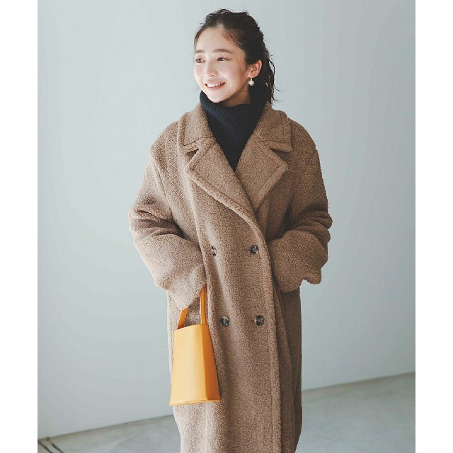 basement online ボアロングコートの通販 by セール中☆'s shop|ラクマ