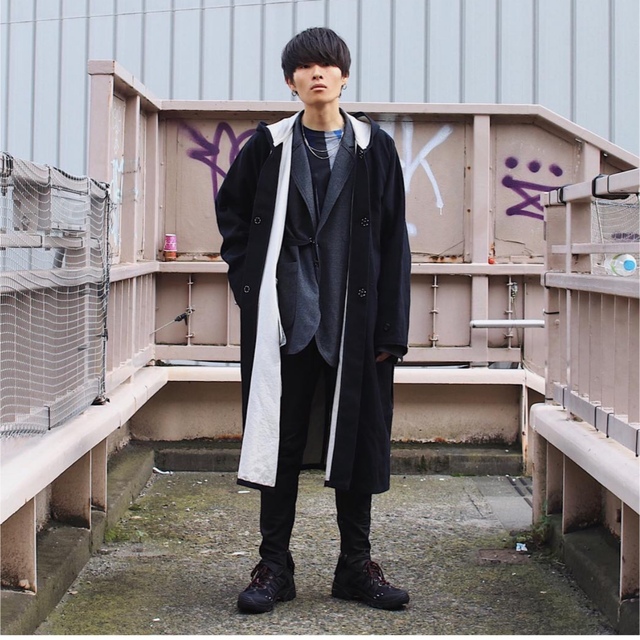 SUNSEA W-face Wool Jedi coat 17awりょうたかしまjunyawatanabe