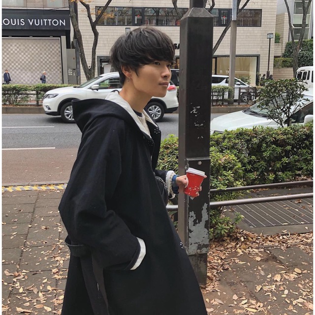 SUNSEA(サンシー)のSUNSEA W-face Wool Jedi coat 17awりょうたかしま メンズのジャケット/アウター(ステンカラーコート)の商品写真