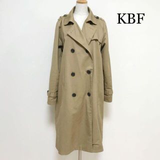 ケービーエフ(KBF)の☆ケービーエフKBF ベーシック トレンチコート レディース フリー ベージュ.(トレンチコート)