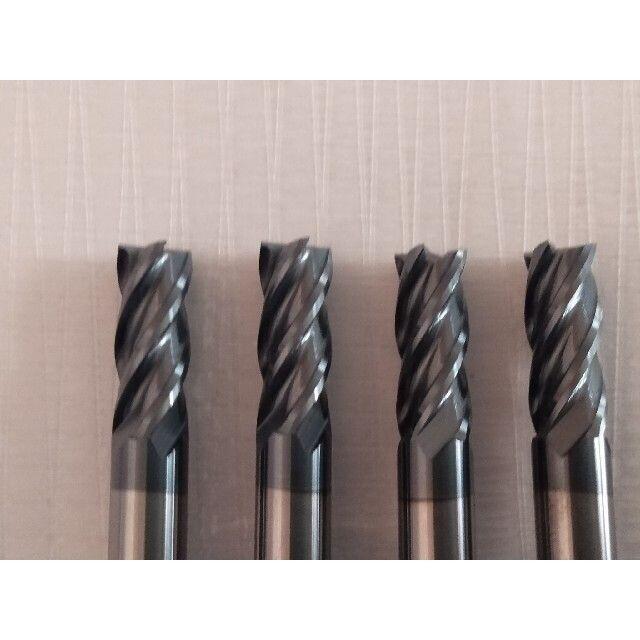 超硬 ラフィングエンドミル 4枚刃 12mm 5本 エンドミル 未使用品