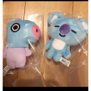 ボウダンショウネンダン(防弾少年団(BTS))のBTS  bt21 ふわふわマスコット　KOYA MANG ナム　ホビ(キャラクターグッズ)