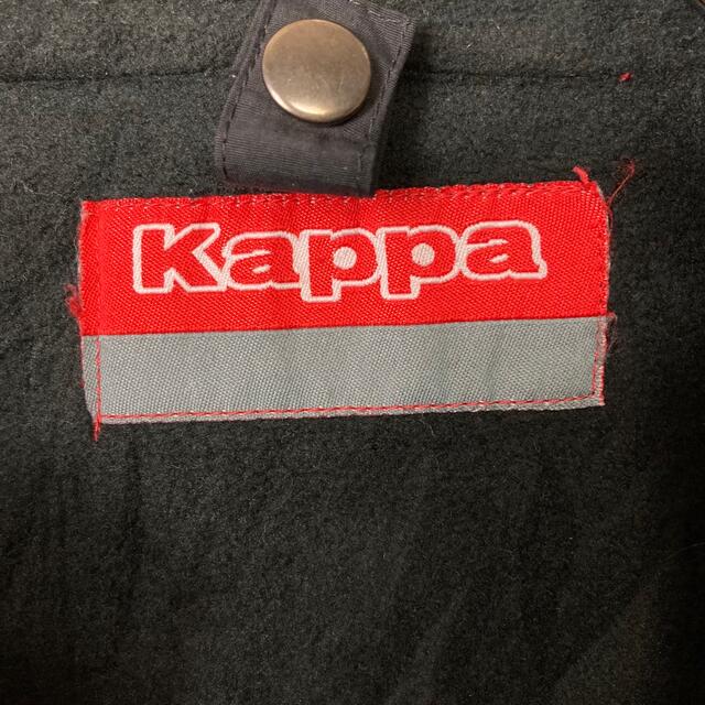 Kappa(カッパ)の90s カッパ kappa ビッグシルエット 中綿 ジャケット ブラック  メンズのジャケット/アウター(ナイロンジャケット)の商品写真