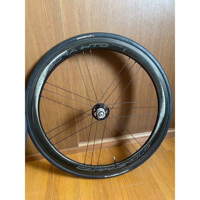 SHIMANO(シマノ)の【中古 美品】BORA WTO 45 ダークラベル シマノフリー 11s スポーツ/アウトドアの自転車(パーツ)の商品写真